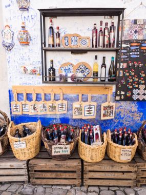 Ginja de Obidos mağazada satılan