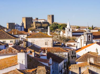 Obidos doğal cityscape
