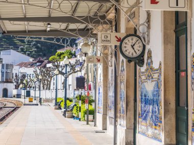 Pinhao tren istasyonunda