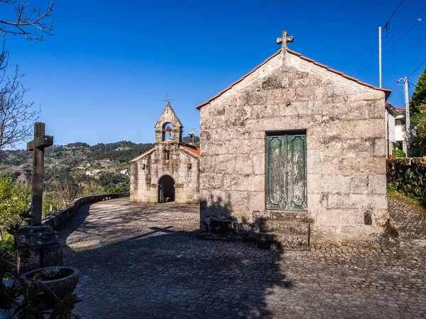 Pequeña iglesia en Vila de Muros — Foto de Stock