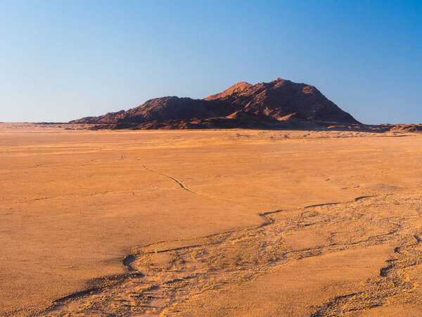 Landscape ion the Namib Desert 