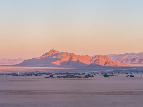 Краєвид ion пустелею Наміб — стокове фото