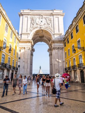 Rua Augusta Kemeri Lizbon 'da