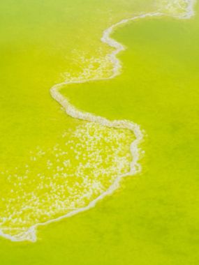Kükürt Gölü Dallol, mineral oluşumları