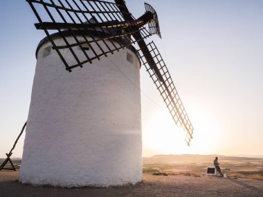 Yel değirmeni Consuegra, Toledo il içinde