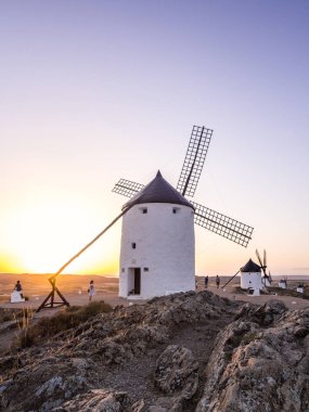 Consuegra yılında eski yel değirmenleri