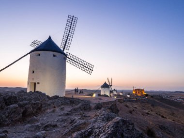 Consuegra yılında eski yel değirmenleri