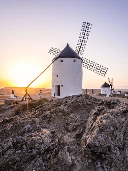 Consuegra yılında eski yel değirmenleri