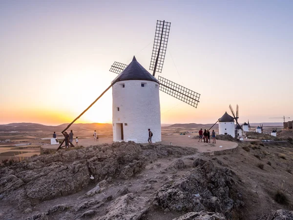 Consuegra yılında eski yel değirmenleri
