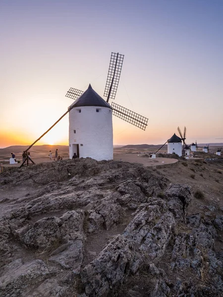 Consuegra yılında eski yel değirmenleri