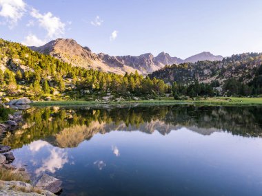 Estany Primer lake in Andorra