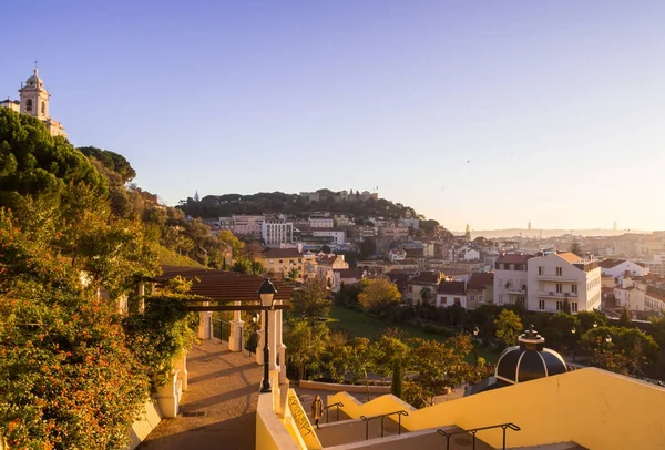 Lizbon 'da Jardim da Cerca da Graca — Stok fotoğraf