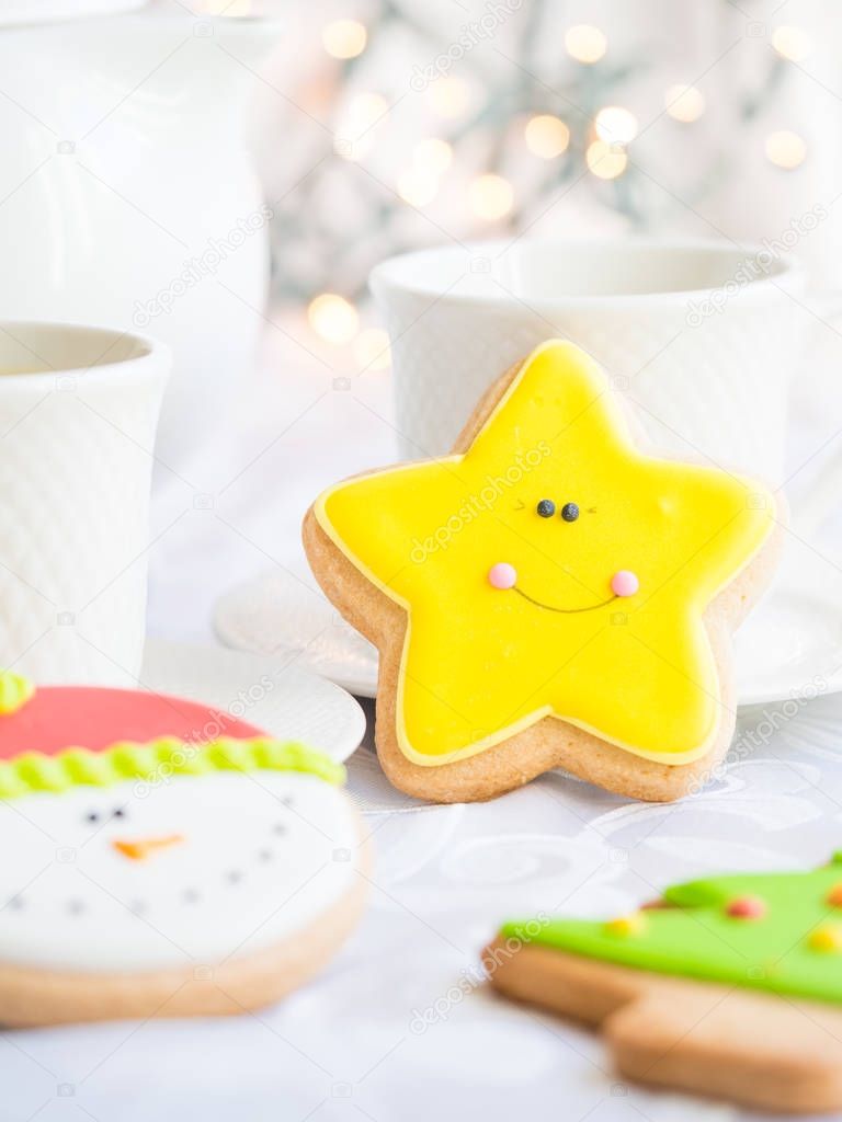 Christmas gingebread cookies