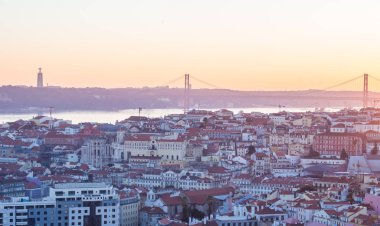 Lizbon güzel cityscape 