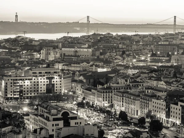 Este városkép a lisszaboni Stock Kép