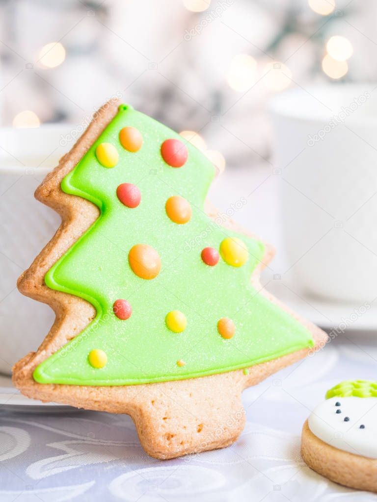 Christmas gingebread cookie
