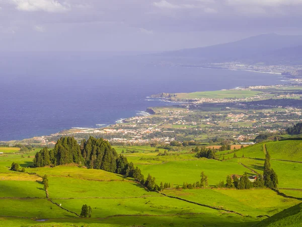 Sao Miguel Island, Azores, Portekiz manzara şaşırtıcı 