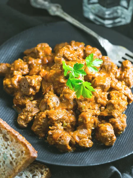 Versión vegana de la carne húngara — Foto de Stock