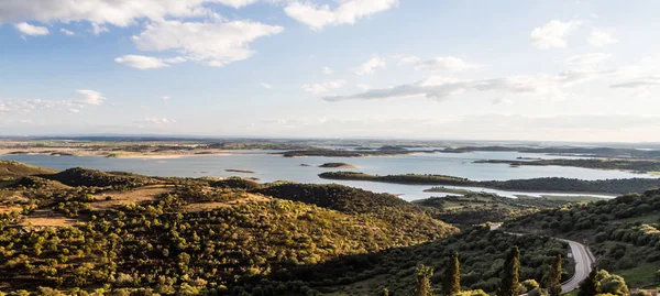 Alentejo régió Alqueva-tó — Stock Fotó