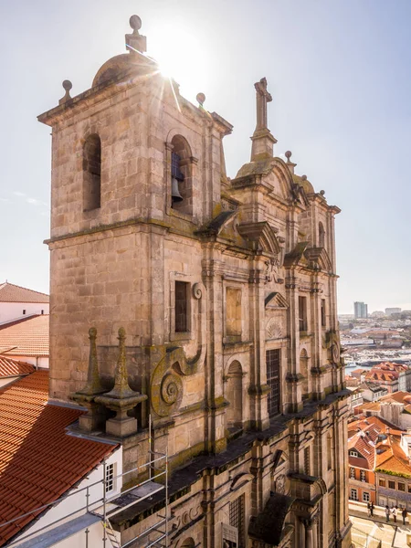 Porto Portogallo Febbraio 2018 Chiesa Convento San Lourenco Oporto Portogallo — Foto Stock