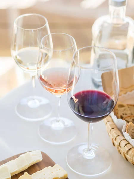 Degustazione Vini Nella Regione Dell Alentejo Portogallo — Foto Stock