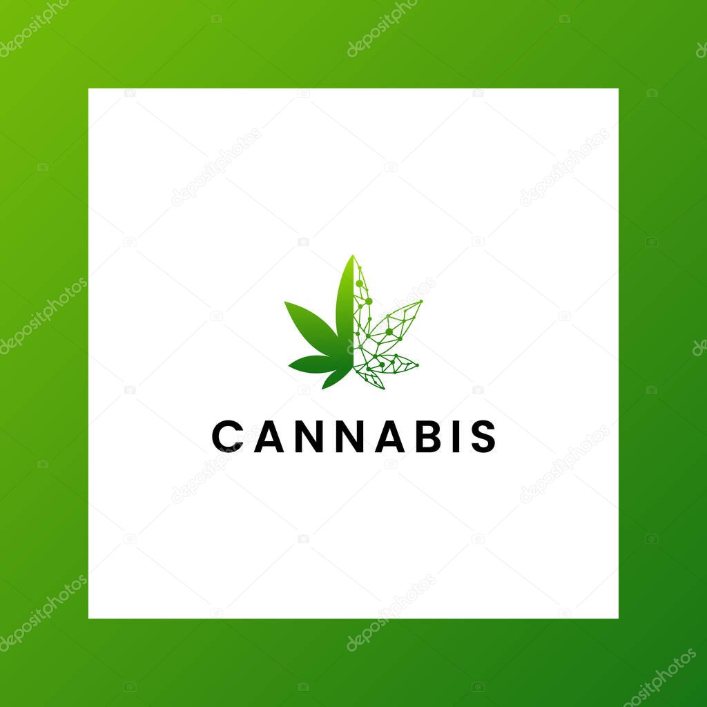Inspiring logo design premium cbd, marijuana, cannabis