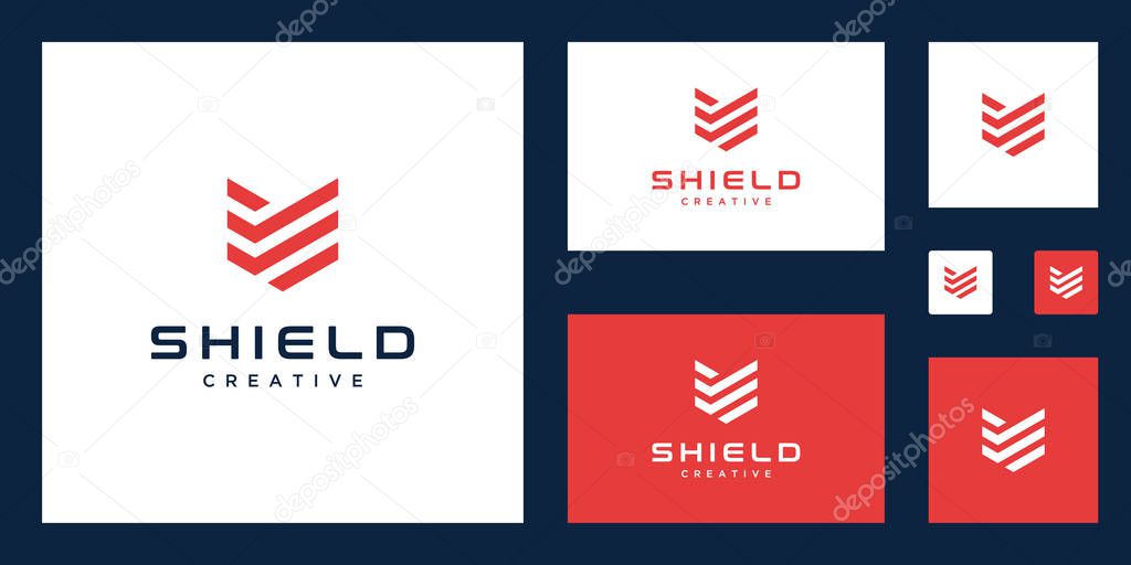 Shield logo design inspiration