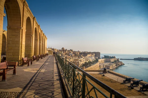 Vista Dia Sobre Cidade Valletta Malta — Fotografia de Stock