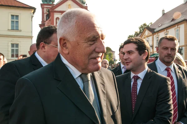 Çek Cumhuriyeti, Vaclav Klaus, St. Wenceslas Ulusal Festivali, 28.9.2017, Eski Boleslav,
