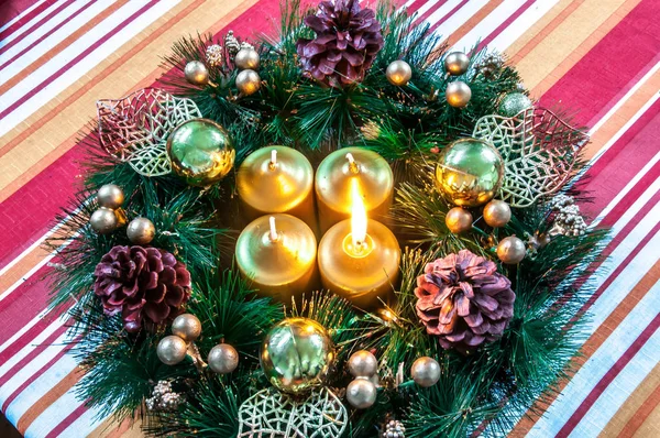 Noel süslemeleri ve Noel tatili semboller dekoratif öğeler