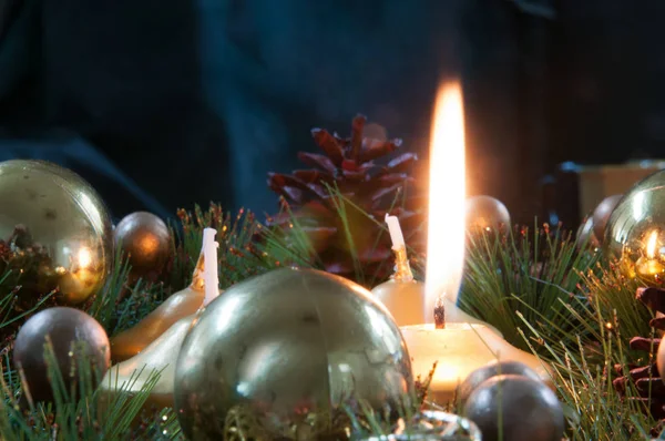 Noel arka plan ve dekorasyon ahşap yeni yıl üzerinde