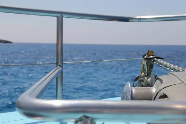 Nose Sailing Water Sea — Stock Photo, Image