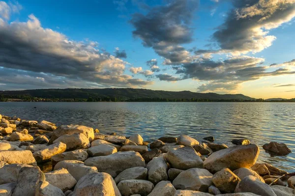 Nyaralás Gyönyörű Constance Tónál Radolfzell — Stock Fotó