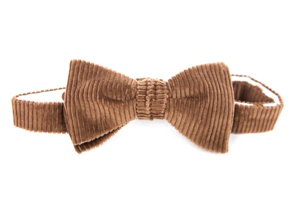 Ручна краватка з бантом ізольована на білому тлі — стокове фото