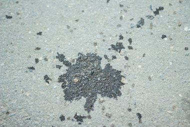 Benzin kaldırımda spot