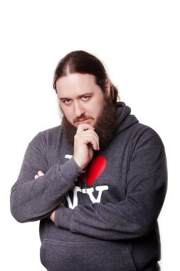 Başarılı bir yakışıklı dolap üreticisi düz görünüyor. Onun çene ve rüya elleriyle tutan bir şık genç işadamı acımasız saç ve sakalları,