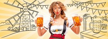 Seksi İsviçreli kadın genç heyecanlı