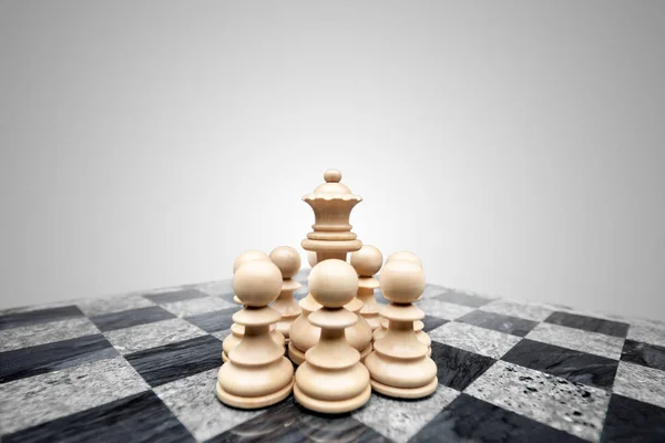 Chess game concept — Stock Photo, Image