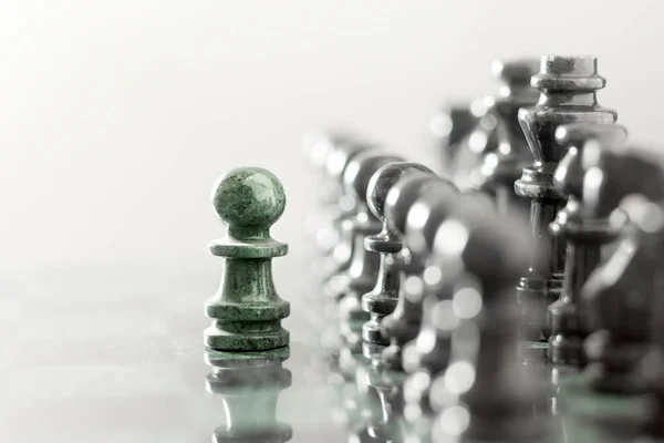 Šachové herní koncept — Stock fotografie