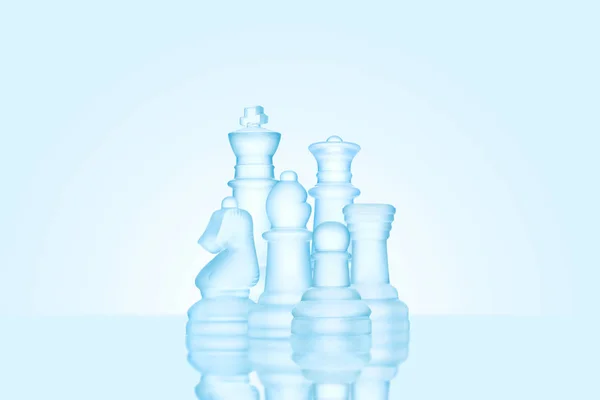 Concept de jeu d'échecs — Photo