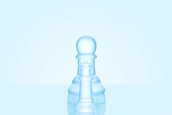 Schachspielkonzept — Stockfoto