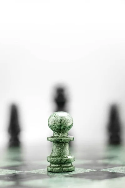 象棋游戏概念 — 图库照片