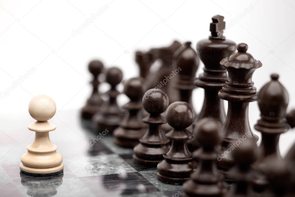 Chess game concept 