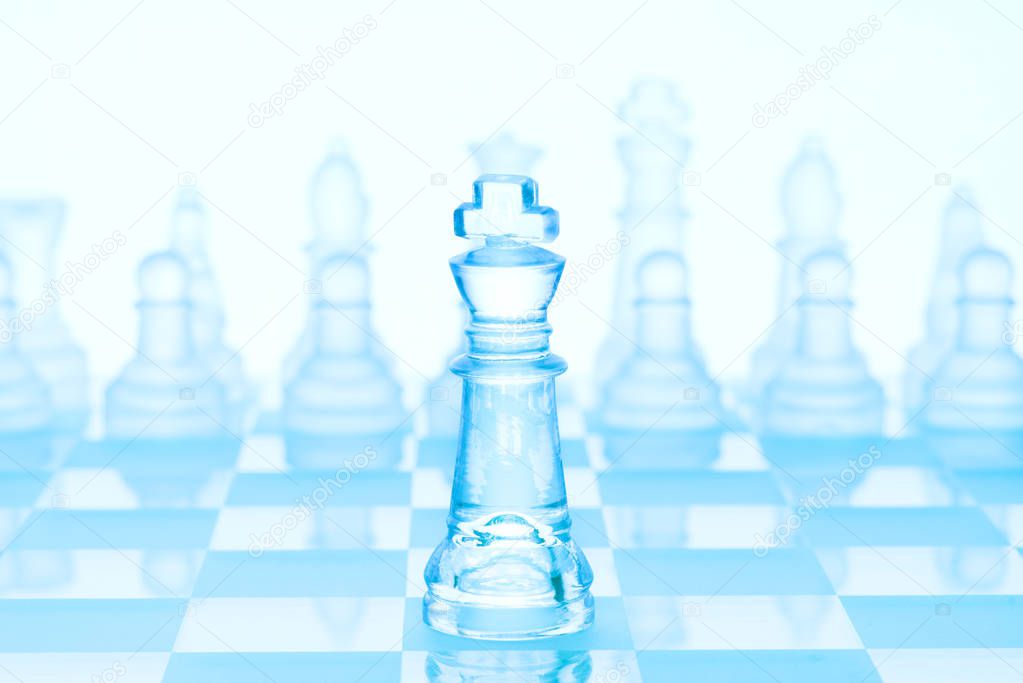 Chess game concept 