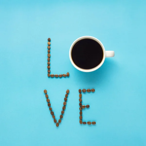 Koffie liefde. — Stockfoto