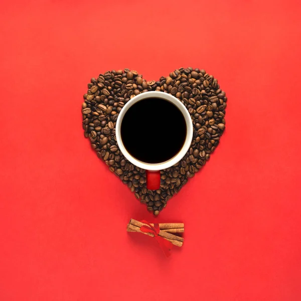 Kaffe kärlek. — Stockfoto