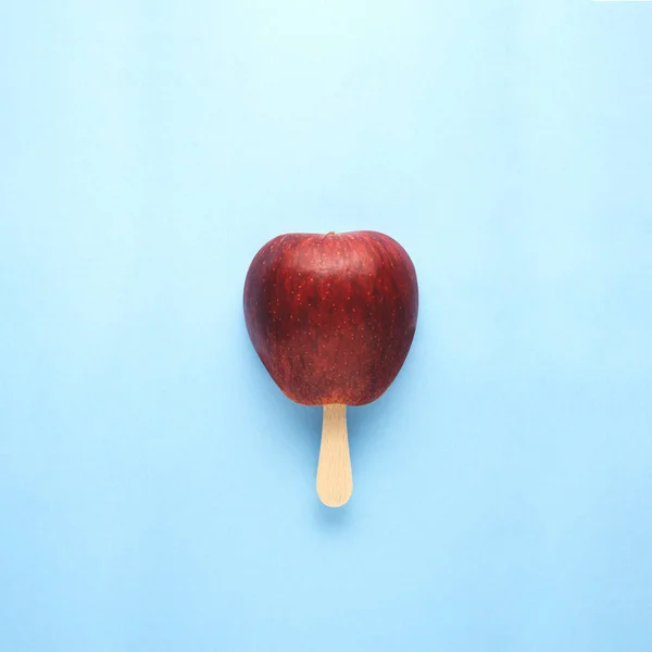 Ghiacciolo di mele . — Foto Stock