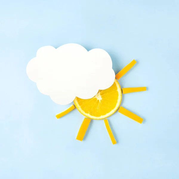 Sun in the sky. — Stock Photo, Image