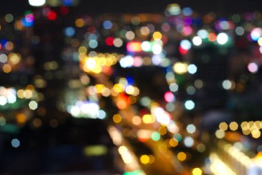 Renkli ışıklarla ayrılmış soyut arkaplan dokusu bokeh. Dekorasyon, Duvar Kağıdı.