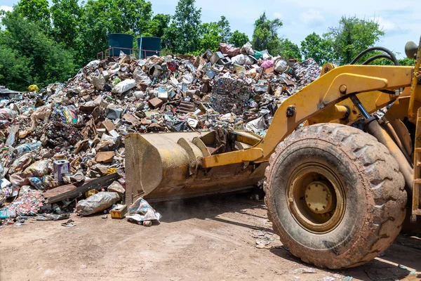 The dump Recycling industry. Business Recycling.Waste separation.